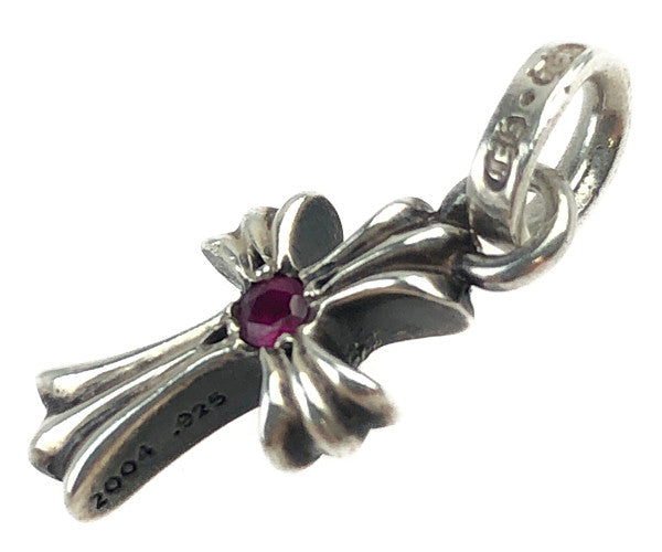 CHROME HEARTS クロムハーツ（原本無） CRS BBYFAT RUBY ベイビーファット 1ルビー シルバー系【中古】