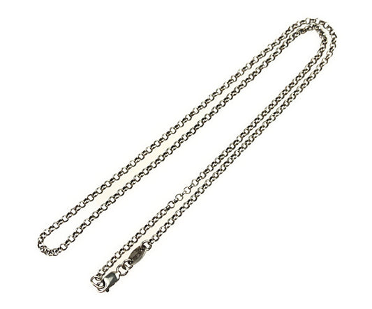 CHROME HEARTS クロムハーツ（原本無） NECKCHAIN R18 ロールチェーン 18インチ シルバー系【中古】