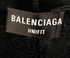 BALENCIAGA バレンシアガ 21SS 661602 TKVD1 国内正規品 再構築 Tシャツ ブラック ブラック系 XXS【美品】【中古】