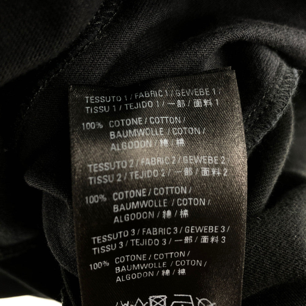 BALENCIAGA バレンシアガ 21SS 661602 TKVD1 国内正規品 再構築 Tシャツ ブラック ブラック系 XXS【美品】【中古】