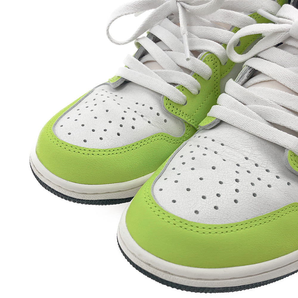NIKE ナイキ 555088-702 Air Jordan 1 High OG Volt/Visionaire エアジョーダン 1 ハイ OG ボルト/ヴィジョネア スニーカー イエロー系 29cm【中古】