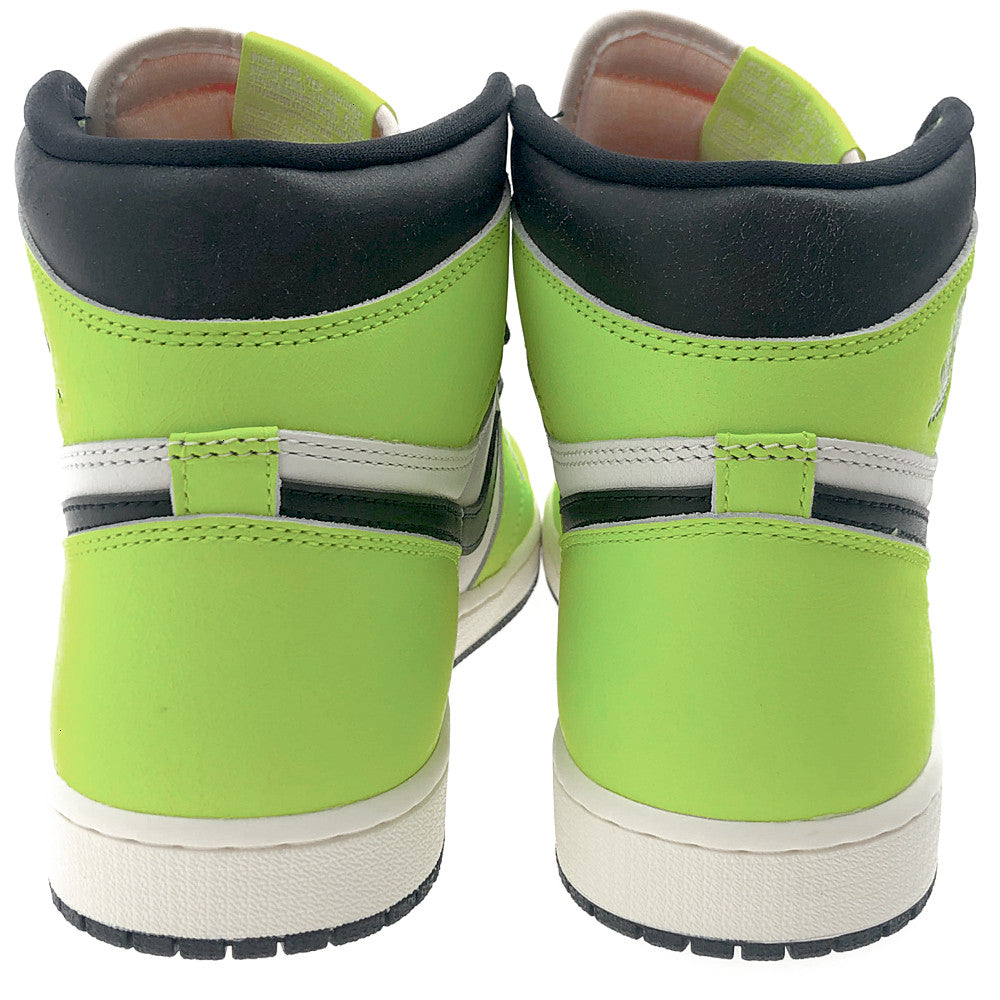 NIKE ナイキ 555088-702 Air Jordan 1 High OG Volt/Visionaire エアジョーダン 1 ハイ OG ボルト/ヴィジョネア スニーカー イエロー系 29cm【極上美品】【中古】