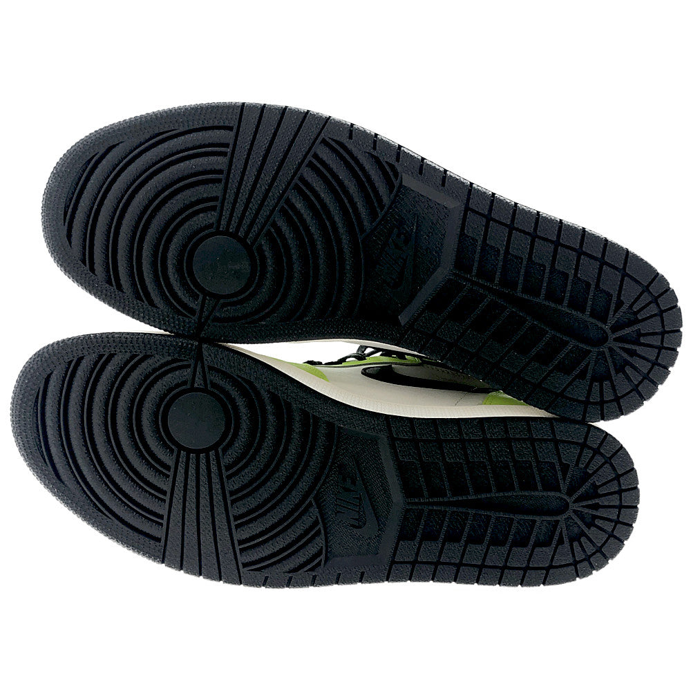 NIKE ナイキ 555088-702 Air Jordan 1 High OG Volt/Visionaire エアジョーダン 1 ハイ OG ボルト/ヴィジョネア スニーカー イエロー系 29cm【極上美品】【中古】