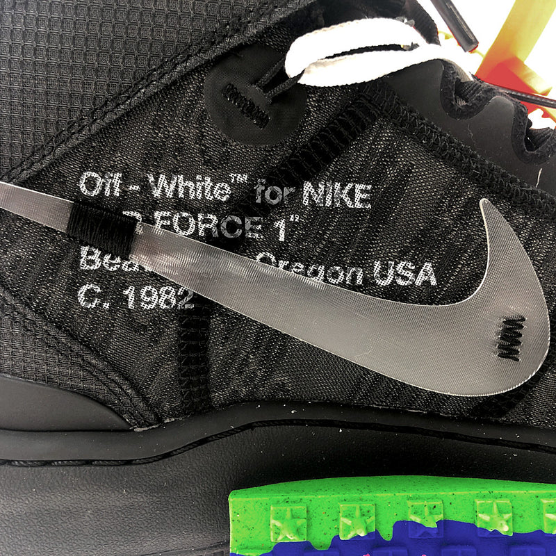 NIKE ナイキ DO6290-001 × OFF-WHITE AIR FORCE 1 MID SP オフ ...