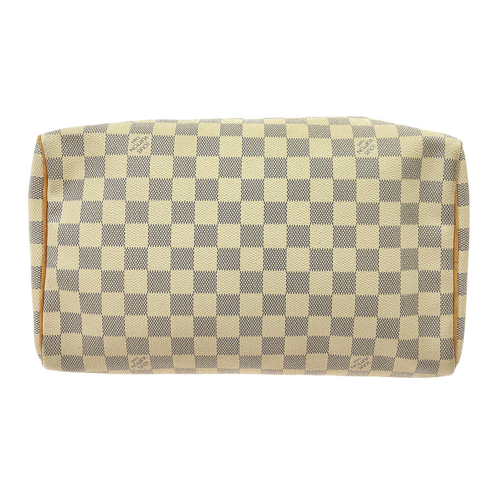 LOUIS VUITTON ルイ・ヴィトン N41533   ダミエ アズール スピーディ 30 ハンド バッグ ベージュ系【中古】