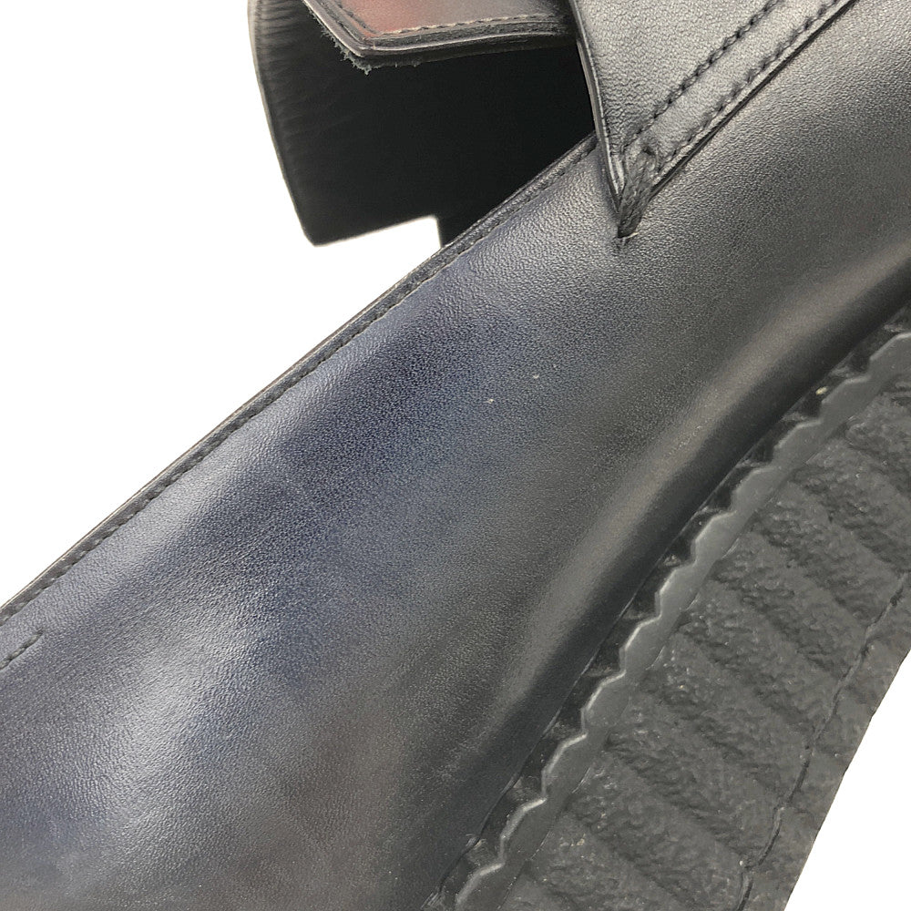 Berluti ベルルッティ 19SS クリスヴァンアッシュ期 Andy Demesure アンディパティーヌシューズ ブラック系 8 1/2【中古】
