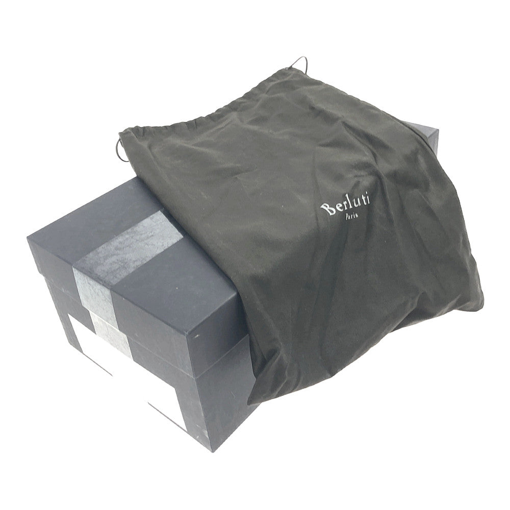Berluti ベルルッティ 19SS クリスヴァンアッシュ期 Andy Demesure アンディパティーヌシューズ ブラック系 8 1/2【中古】