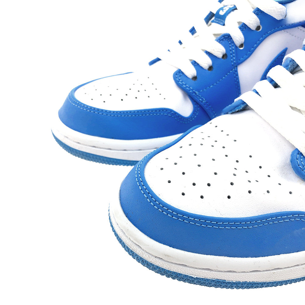 NIKE ナイキ AO9944-441 WMNS Air Jordan 1 Low UNC ウィメンズ エアジョーダン1 ロー スニーカー ブルー系 27.5cm【中古】