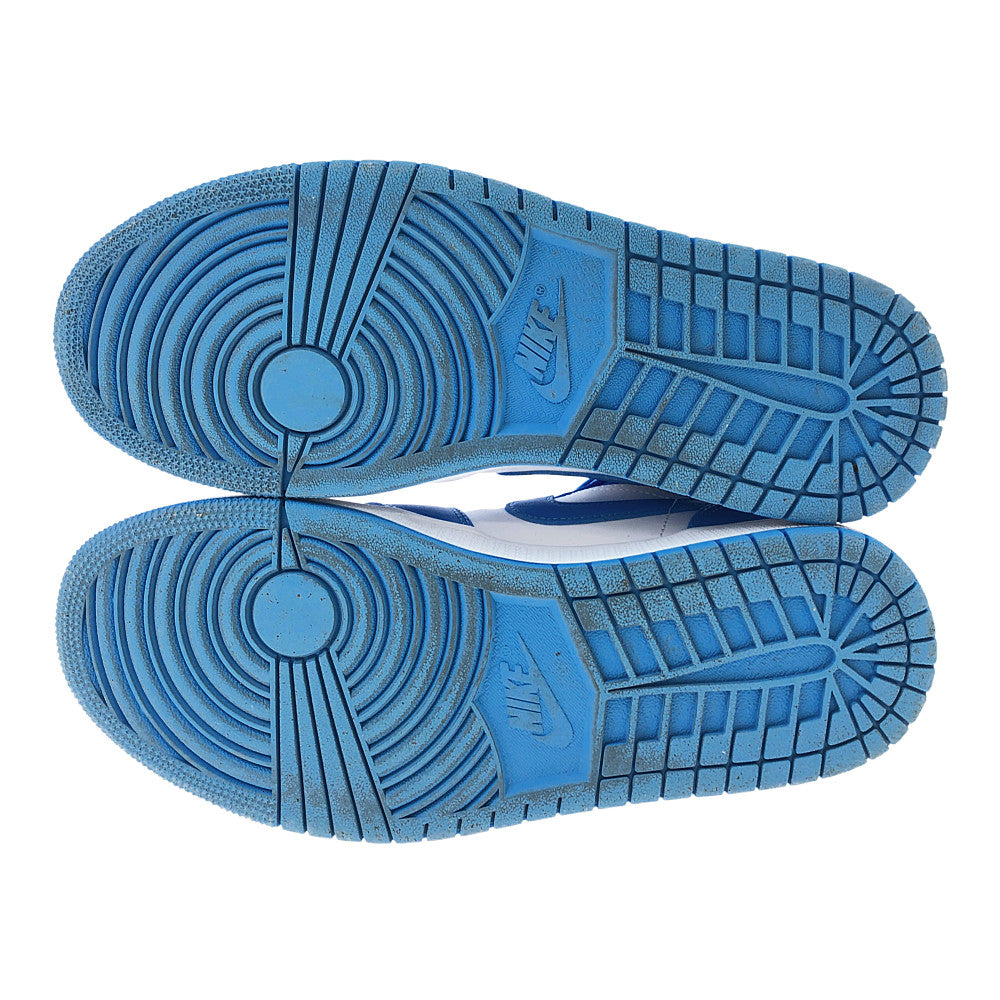 NIKE ナイキ AO9944-441 WMNS Air Jordan 1 Low UNC ウィメンズ エアジョーダン1 ロー スニーカー ブルー系 27.5cm【中古】