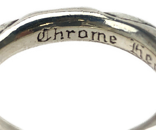 CHROME HEARTS クロムハーツ（原本有） SCRL BAND スクロール バンド リング シルバー系 24.5号【中古】