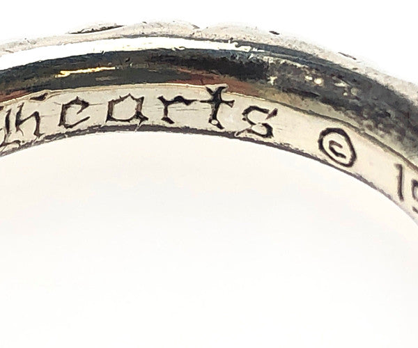 CHROME HEARTS クロムハーツ（原本有） SCRL BAND スクロール バンド リング シルバー系 24.5号【中古】