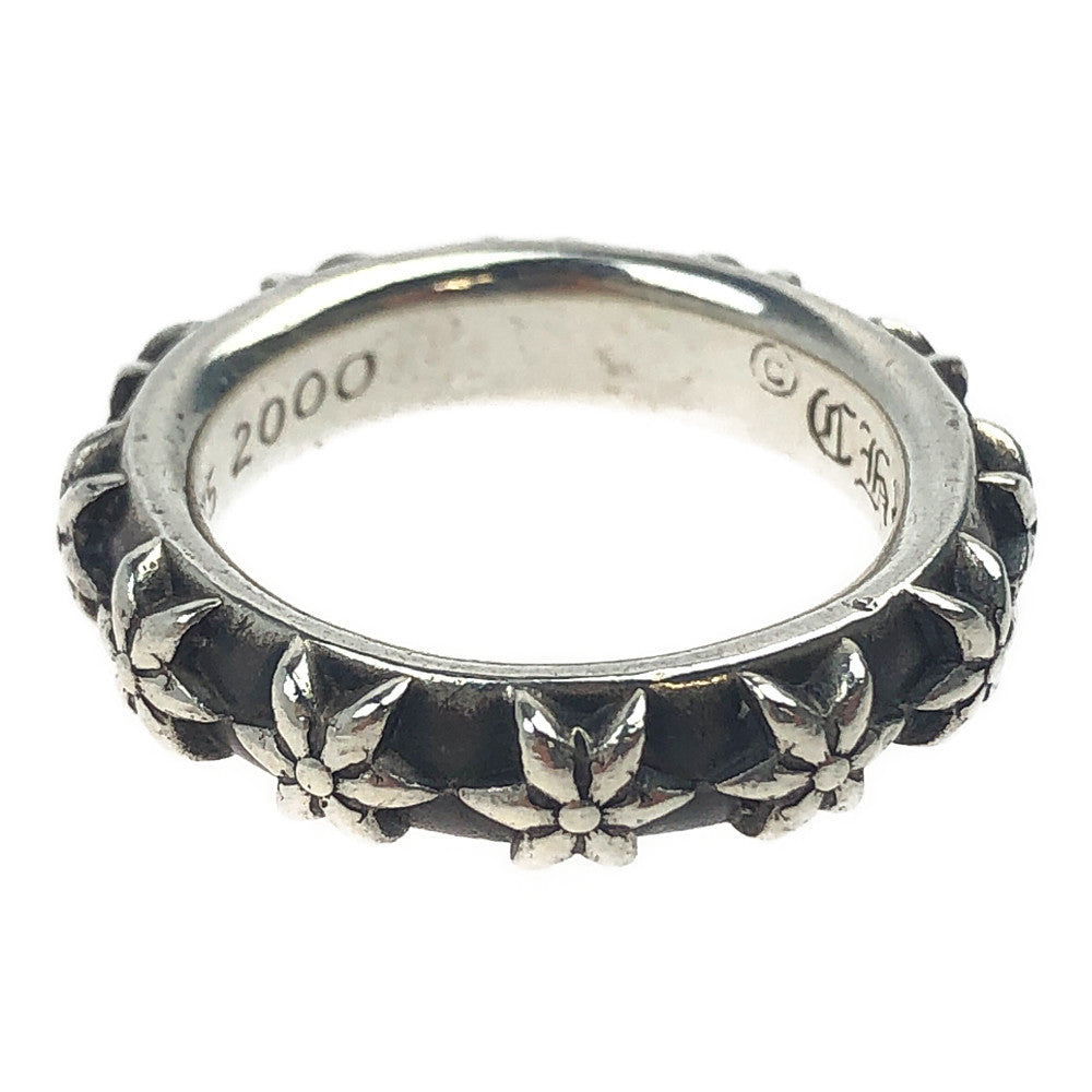 CHROME HEARTS クロムハーツ（原本無） STARBAND スター バンド リング シルバー系 25号【中古】