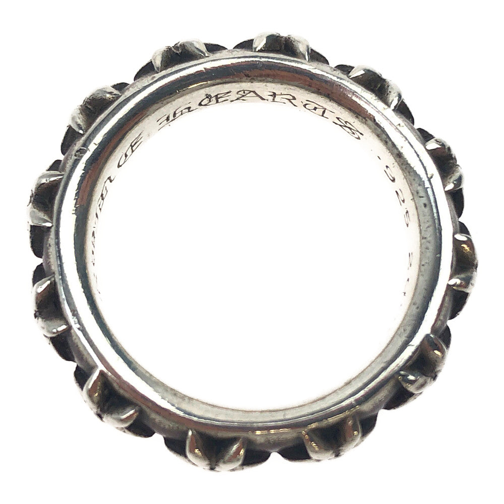 CHROME HEARTS クロムハーツ（原本無） STARBAND スター バンド リング シルバー系 25号【中古】