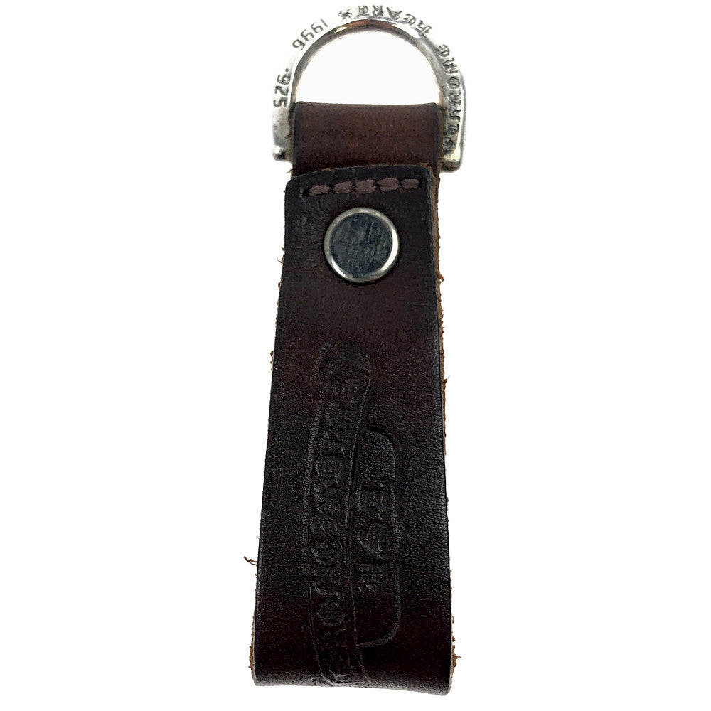 CHROME HEARTS クロムハーツ（原本有） BELTLOOP D-RING ベルトループ Dリング スターボタン ブラウン ブラウン系【中古】