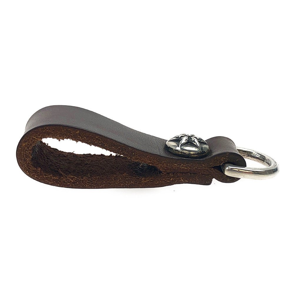 CHROME HEARTS クロムハーツ（原本有） BELTLOOP D-RING ベルトループ Dリング スターボタン ブラウン ブラウン系【中古】