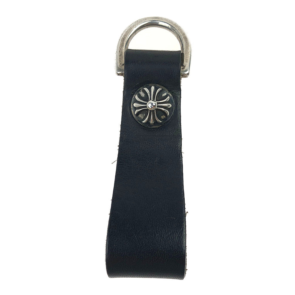 CHROME HEARTS クロムハーツ（原本有） BELTLOOP D-RING ベルトループ Dリング CHクロスボール ブラック系【中古】