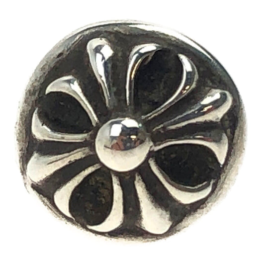 CHROME HEARTS クロムハーツ（原本無） CROSS BALL STUD クロスボール スタッド ピアス シルバー系【中古】