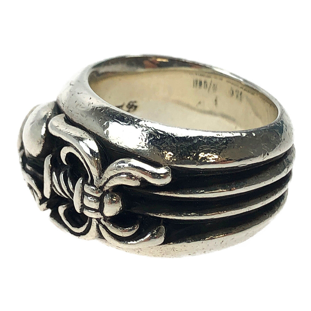 CHROME HEARTS クロムハーツ（原本有） DAGGER HEART ダガー ハート リング シルバー系 25号【中古】
