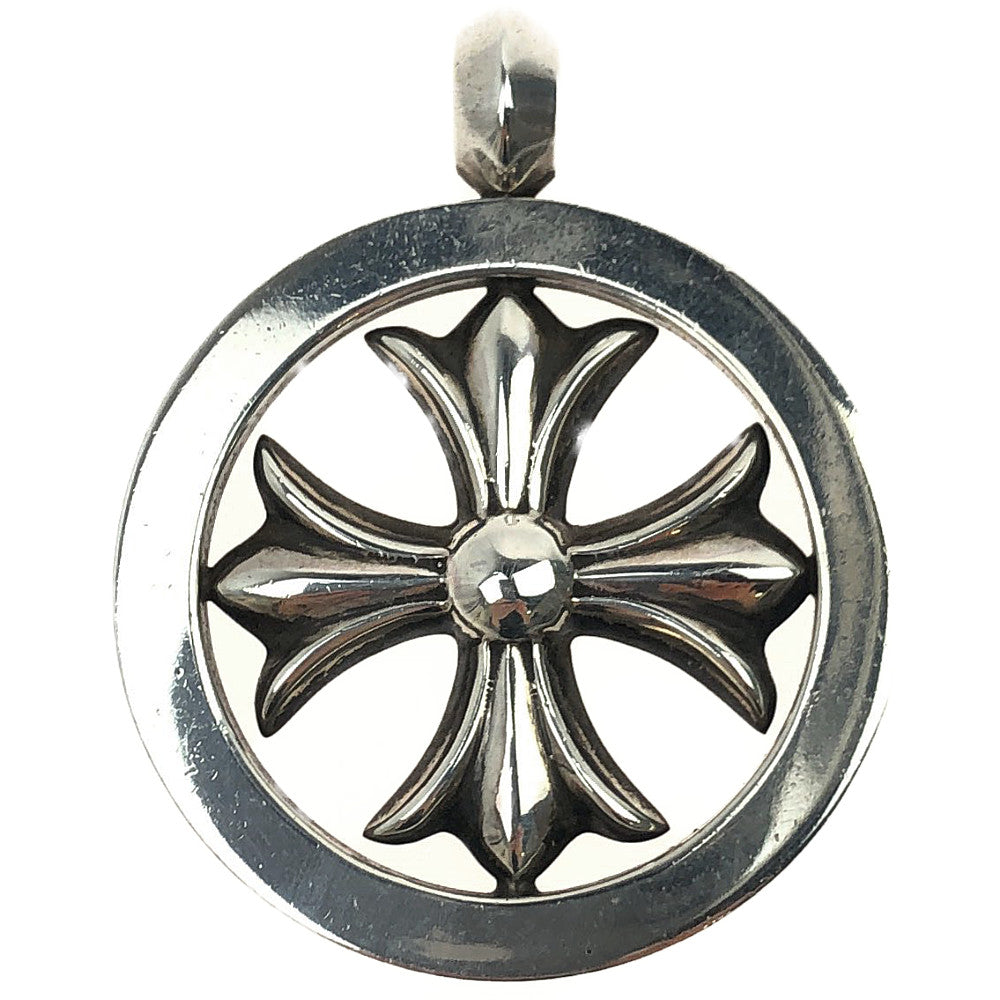 CHROME HEARTS クロムハーツ（原本有） MDLLN PLS メダリオン CHプラス ペンダントトップ シルバー系【中古】