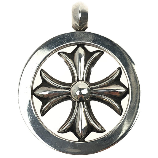 CHROME HEARTS クロムハーツ（原本有） MDLLN PLS メダリオン CHプラス ペンダントトップ シルバー系【中古】