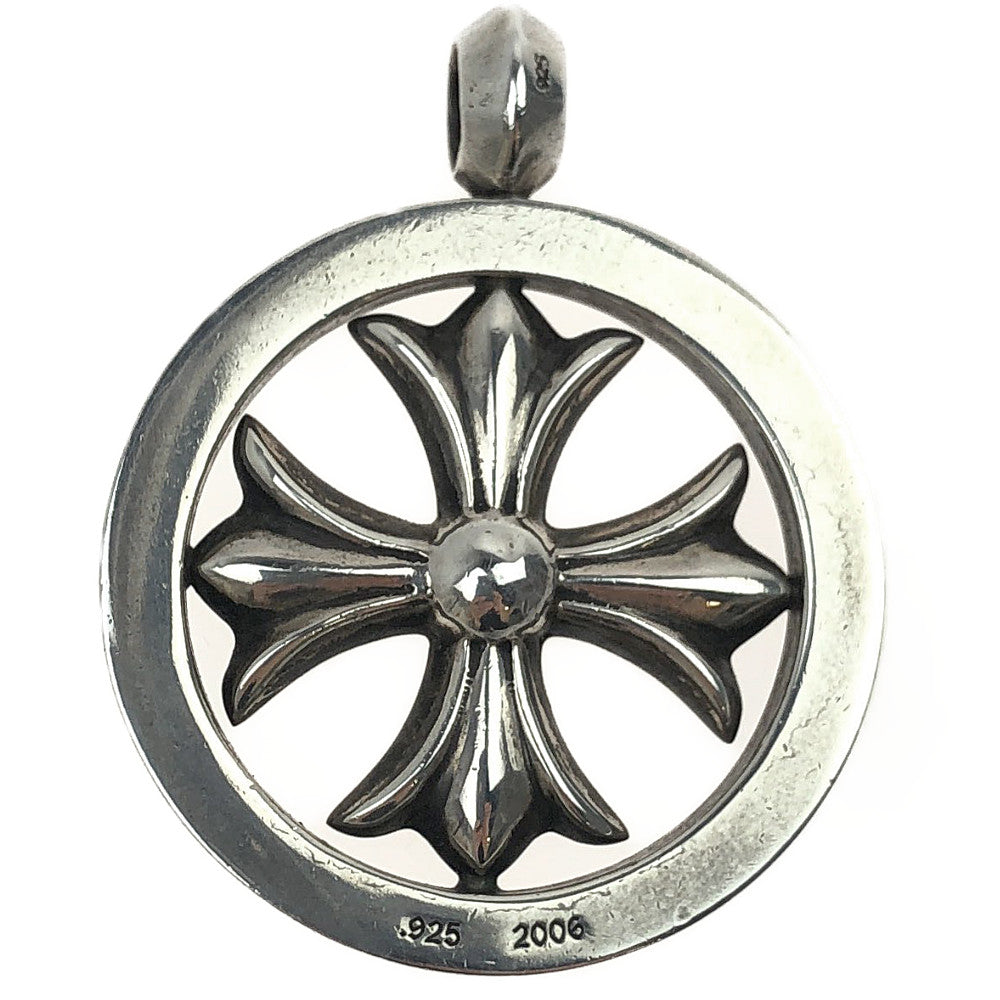 CHROME HEARTS クロムハーツ（原本有） MDLLN PLS メダリオン CHプラス ペンダントトップ シルバー系【中古】