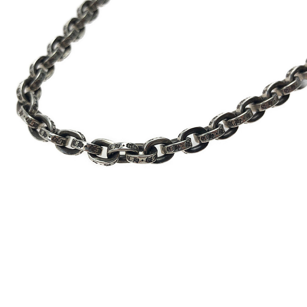 CHROME HEARTS クロムハーツ（原本無） PAPER CHAIN 24 ペーパーチェーン 24インチ シルバー系【中古】