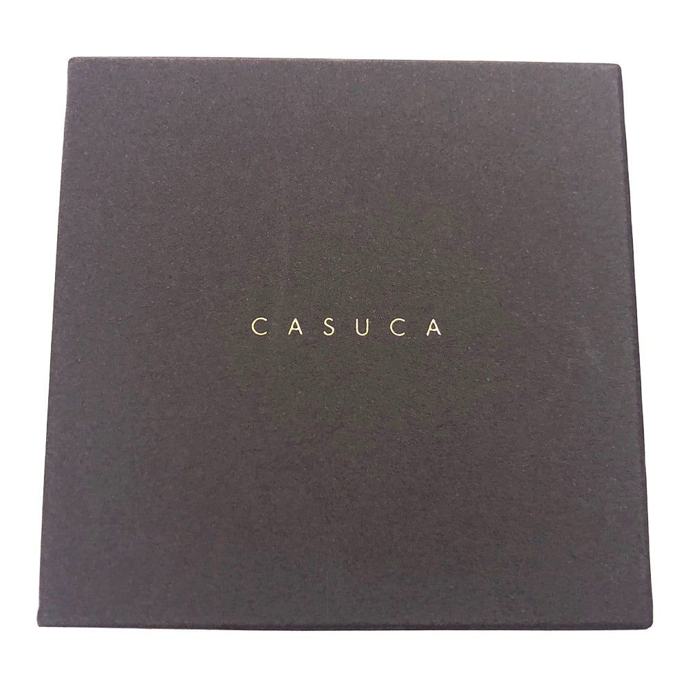 CASUCA P-1396 K18YG greentea 18Kイエローゴールド チェーン スイング ピアス ゴールド系 グリーン系【中古】