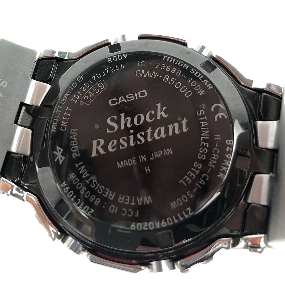G-SHOCK ジーショック GMW-B5000D-1JF FULL METAL フルメタル シルバー系【中古】