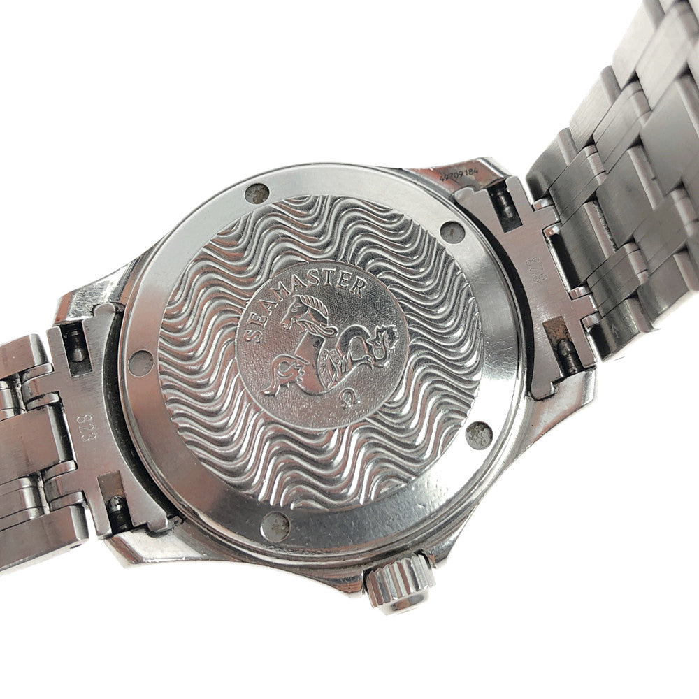 OMEGA オメガ 2501.81 SEAMASTER 120 AUTOMATIC シーマスター 120 クロノメーター オートマチック 自動巻 青文字盤 時計 シルバー系【中古】