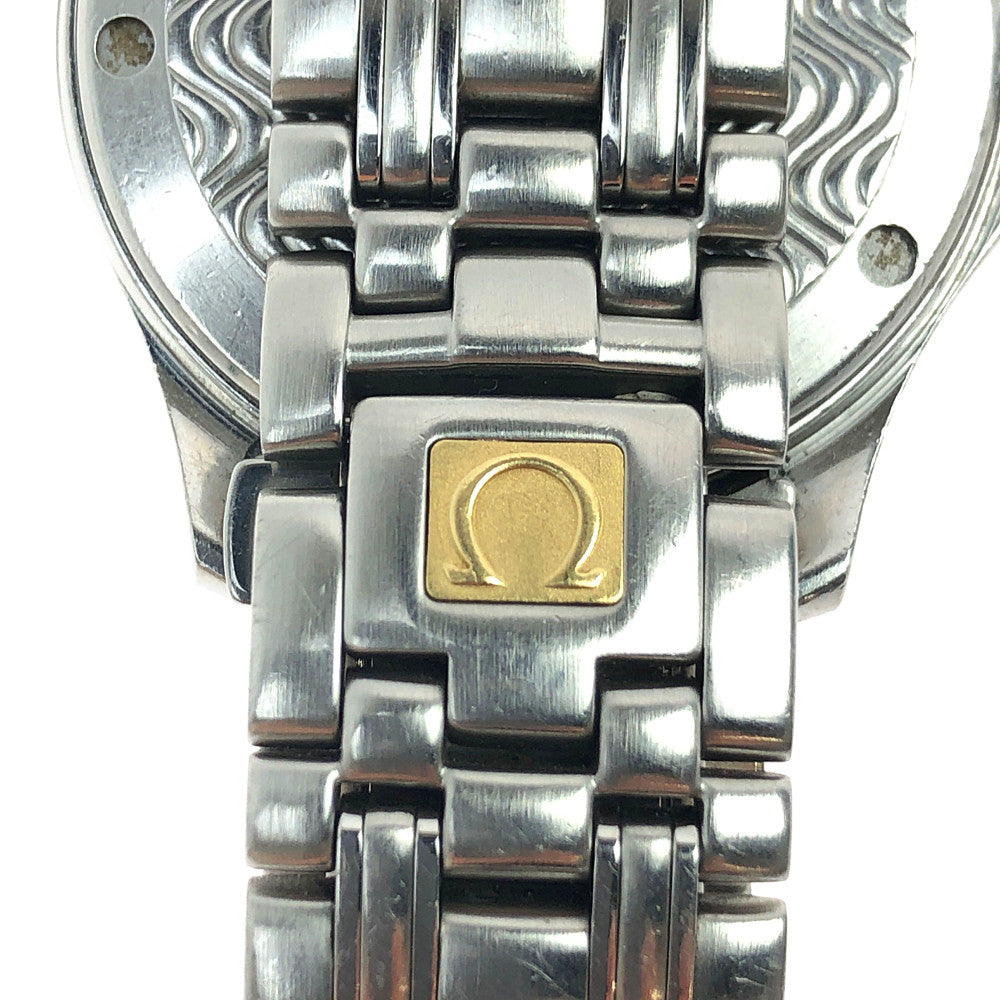 OMEGA オメガ 2501.81 SEAMASTER 120 AUTOMATIC シーマスター 120 クロノメーター オートマチック 自動巻 青文字盤 時計 シルバー系【中古】