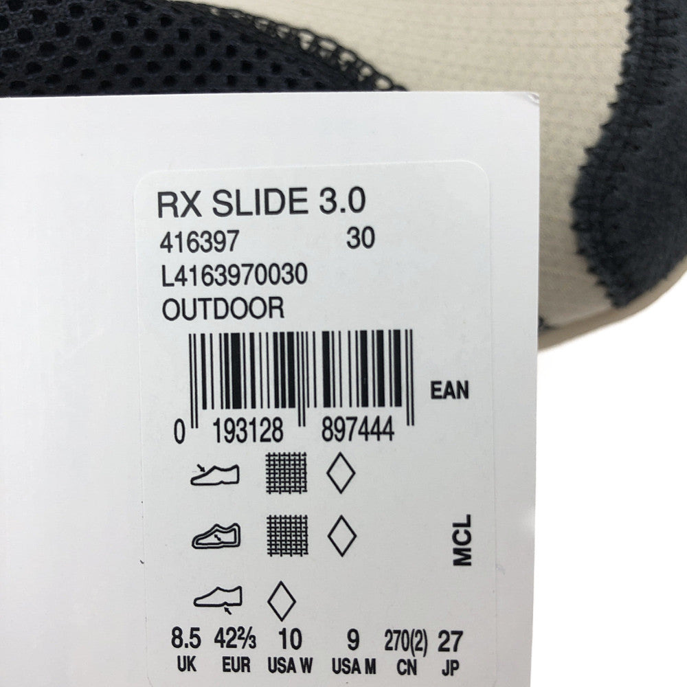 salomon サロモン 416397 RX SLIDE 3.0 メッシュ スリッポン オフホワイト系 27cm【新古品】【未使用】【中古】