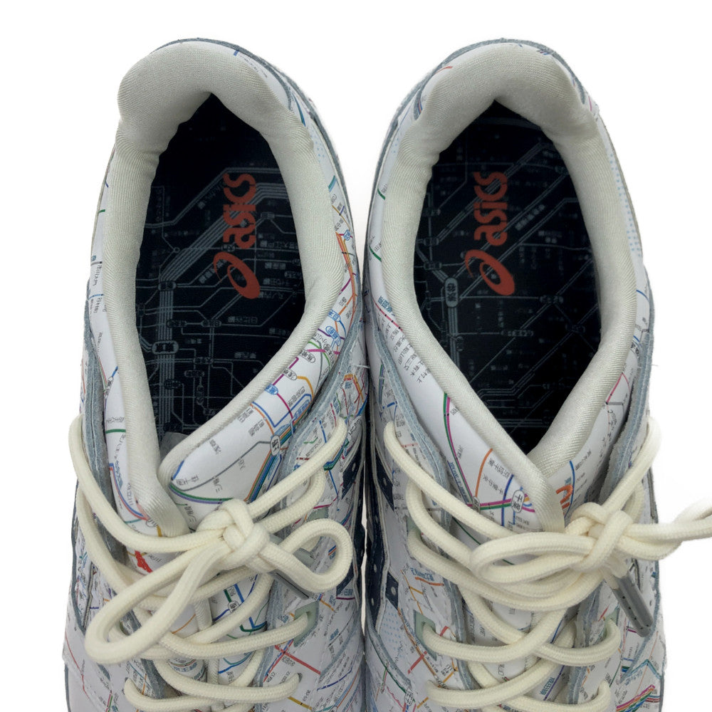 asics アシックス 1201A528-100 GEL-LYTE III OG SUBWAY PARK ゲルライト サブウェイ パーク 路線図 スニーカー ホワイト系 マルチカラー系 28cm【新古品】【未使用】【中古】