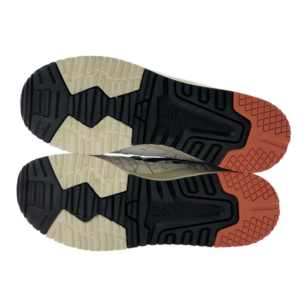 asics アシックス 1201A528-100 GEL-LYTE III OG SUBWAY PARK ゲルライト サブウェイ パーク 路線図 スニーカー ホワイト系 マルチカラー系 28cm【新古品】【未使用】【中古】