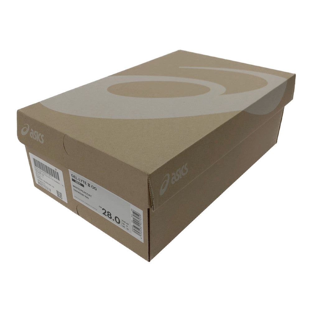 asics アシックス 1201A528-100 GEL-LYTE III OG SUBWAY PARK ゲルライト サブウェイ パーク 路線図 スニーカー ホワイト系 マルチカラー系 28cm【新古品】【未使用】【中古】