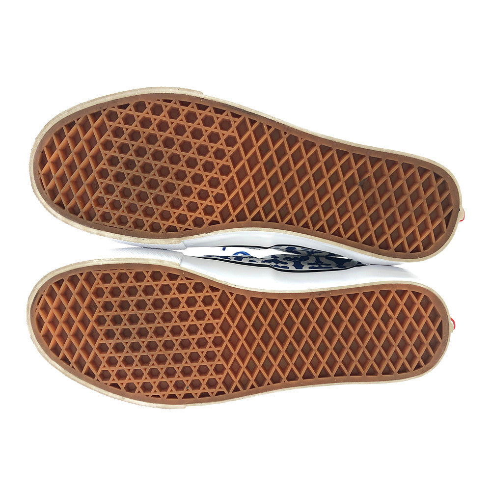 Supreme シュプリーム 21SS × Vans Monogram S Logo Skate Era バンズ モノグラム Sロゴ エラ スケート スニーカー ブルー系 27.5cm【中古】