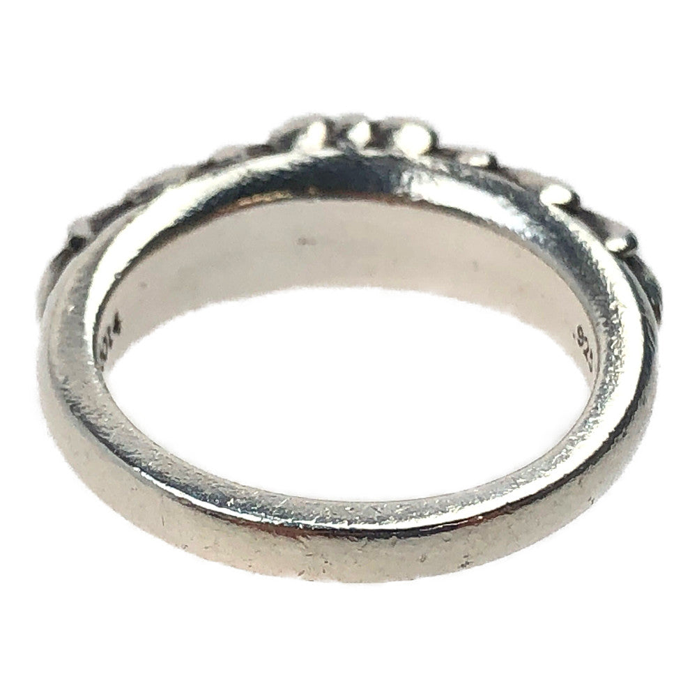CHROME HEARTS クロムハーツ（原本無） ベイビー クラシック フローラル クロス リング シルバー系 9号【中古】