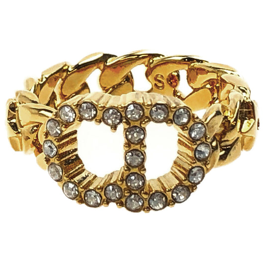 Christian Dior クリスチャンディオール R0988CDLCY301S CLAIR D LUNE チェーン スター リング ゴールド系【中古】