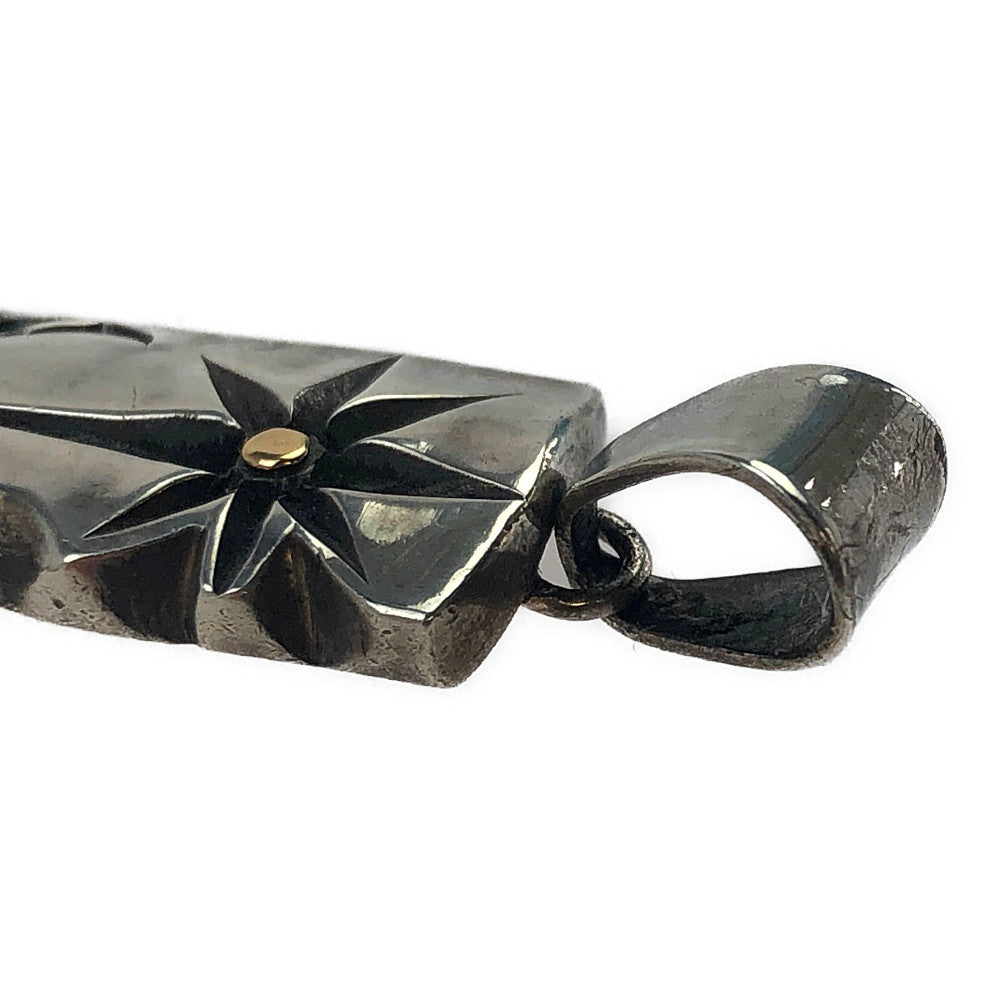 BIGHAND ビッグハンド 購入時ギャランティカード付属 SUN サン マーク メタル付き イーグル スタンプ ペンダントトップ シルバー系【中古】