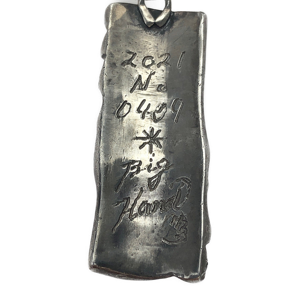 BIGHAND ビッグハンド 購入時ギャランティカード付属 SUN サン マーク メタル付き イーグル スタンプ ペンダントトップ シルバー系【中古】