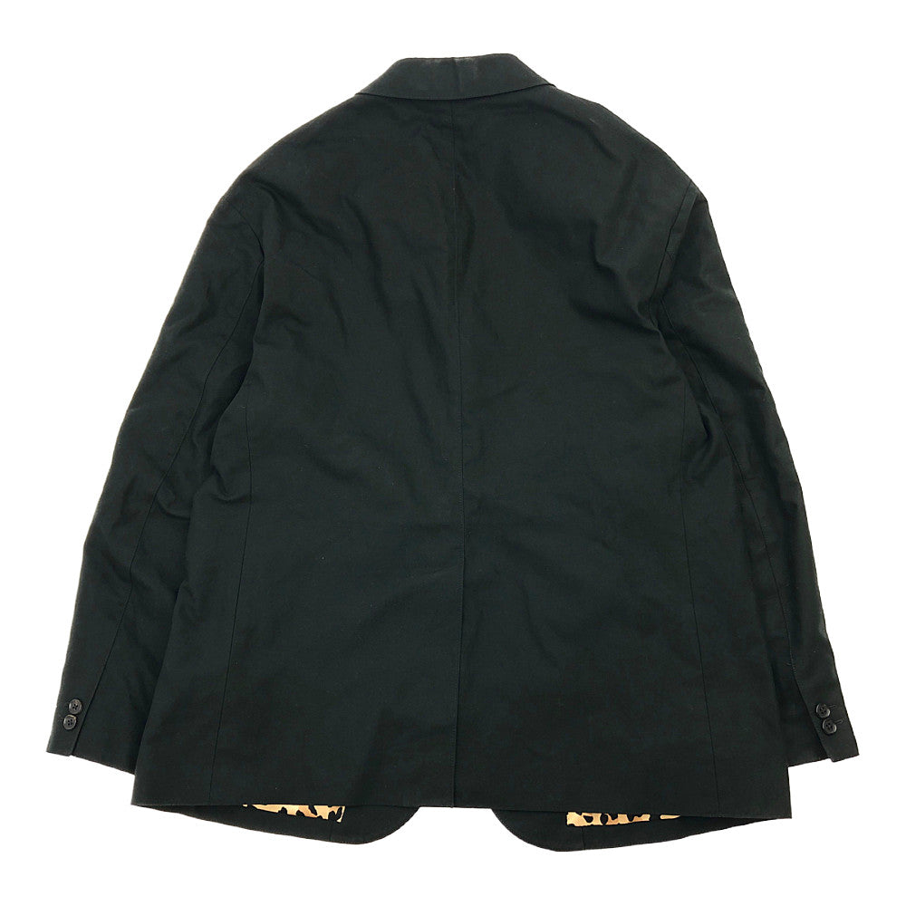 WACKO MARIA ワコマリア 22SS 22SS-WMO-JK04  22SS-WMP-TR31 UNCONSTRUCTED JACKET TYPE-2 PLEATED TROUSERS コットンテーラード ジャケット テーパード スラックス パンツ セットアップ  ブラック系【中古】