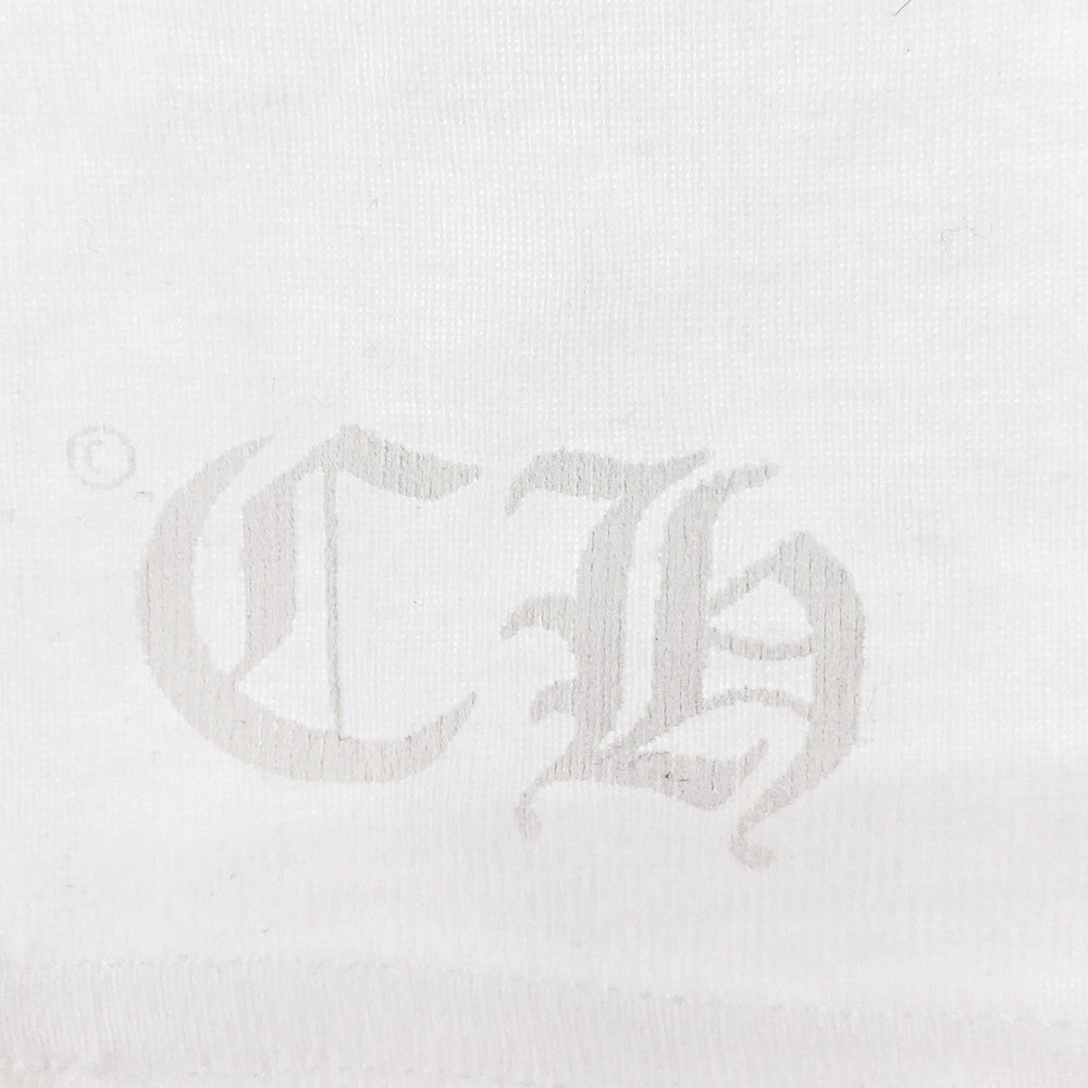 CHROME HEARTS クロムハーツ（原本無） クロムハーツジャパン 国内正規品 フォティ スカルプリント キッズ Tシャツ ホワイト系 4【中古】