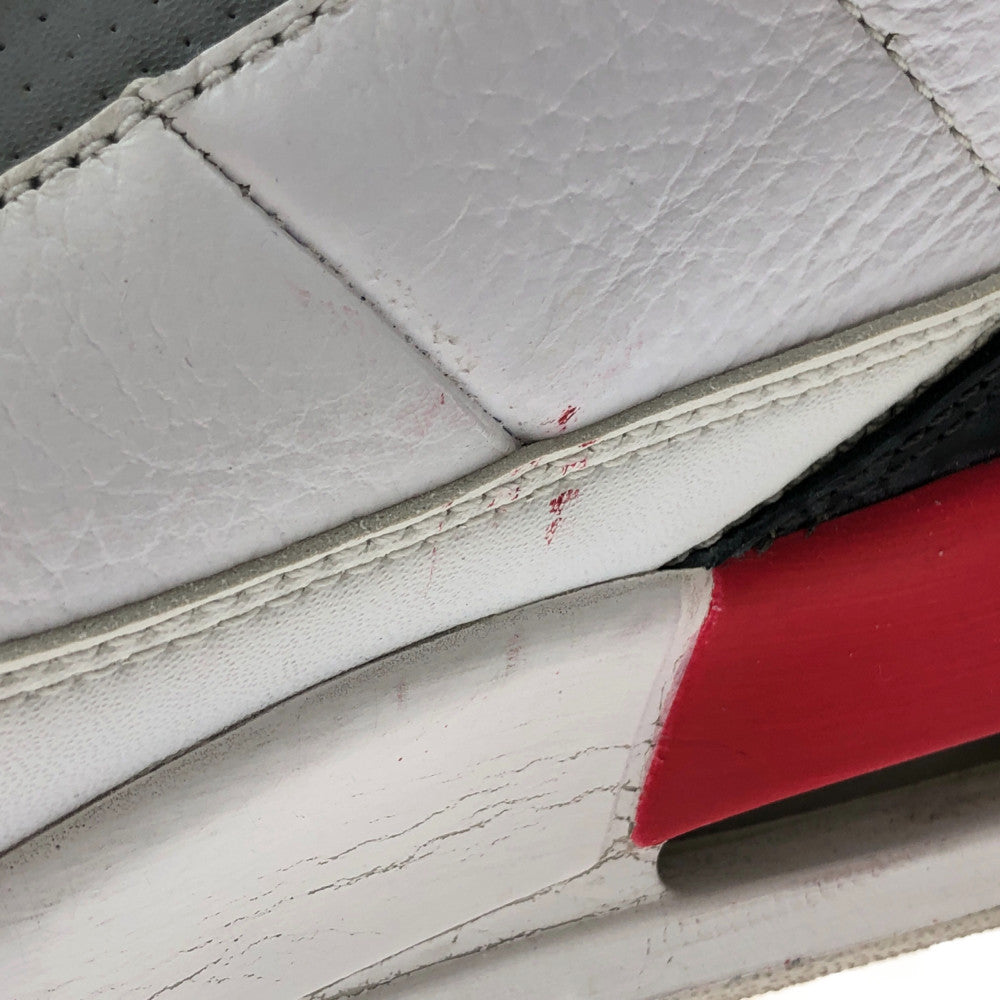 NIKE ナイキ 136064-120 AIR JORDAN 3 RETRO FIRE RED エアジョーダン3 レトロ ファイヤー レッド スニーカー ホワイト系 レッド系 27.5cm【中古】