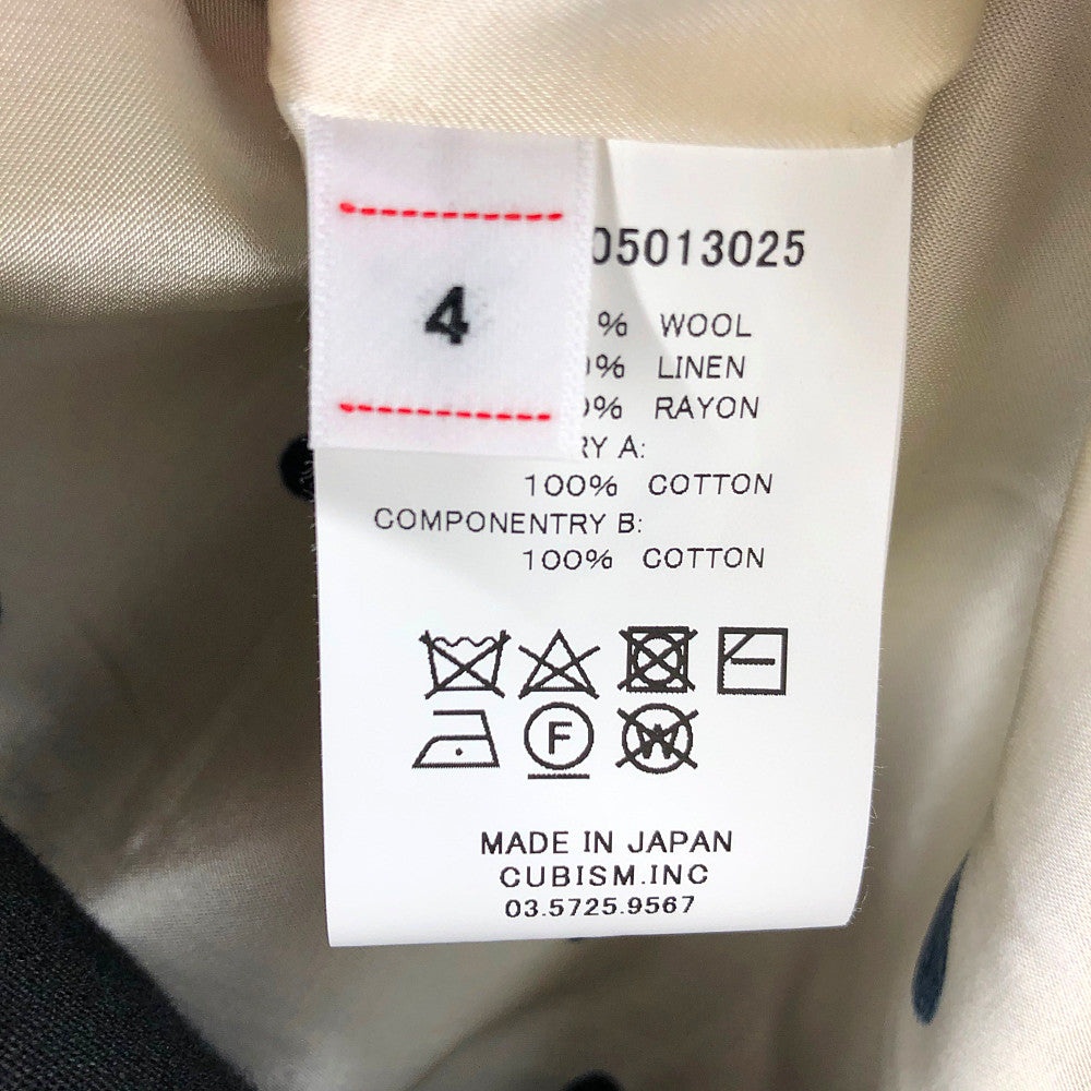 VISVIM ビズビム 0120205013025 20AW ASCOT CONOID JKT ブラック系 4【中古】