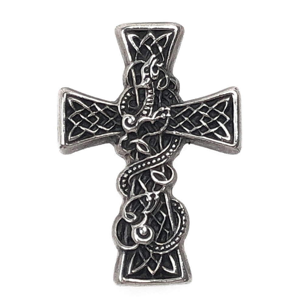 CHROME HEARTS クロムハーツ（原本無） ケルティック クロス ペンダント チャーム シルバー系【中古】