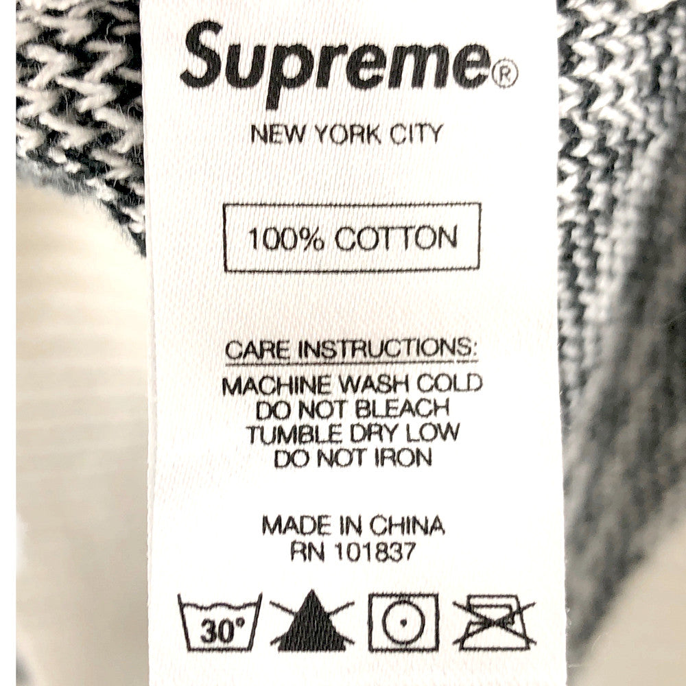 Supreme シュプリーム 20SS Back Logo Sweater Checkerboard バックロゴ ニット セーター チェッカーボード ブラック系 ホワイト系【中古】