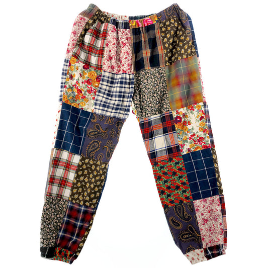 Supreme シュプリーム 16AW Patchwork Pant Multi 総柄 パッチワーク パンツ マルチ マルチカラー系 XL【中古】