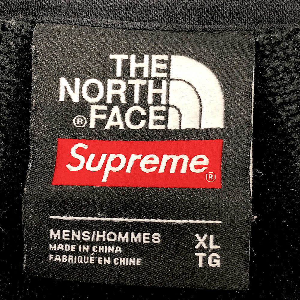 Supreme シュプリーム 17SS NL01703I × THE NORTH FACE ノースフェイス TRANS ANTARCTICA EXPEDITION FLEECE トランス アンタークティカ エクスペディション フリース ジャケット ブラック系 XL【中古】