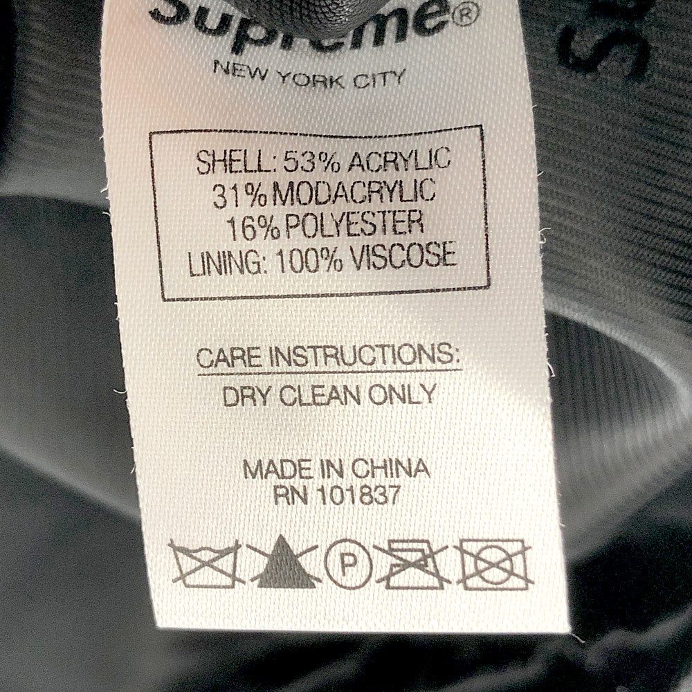 Supreme シュプリーム 21SS Bandana Faux Fur Bomber Jacket バンダナ フェイクファー ボンバージャケット ブラック系 XL【中古】