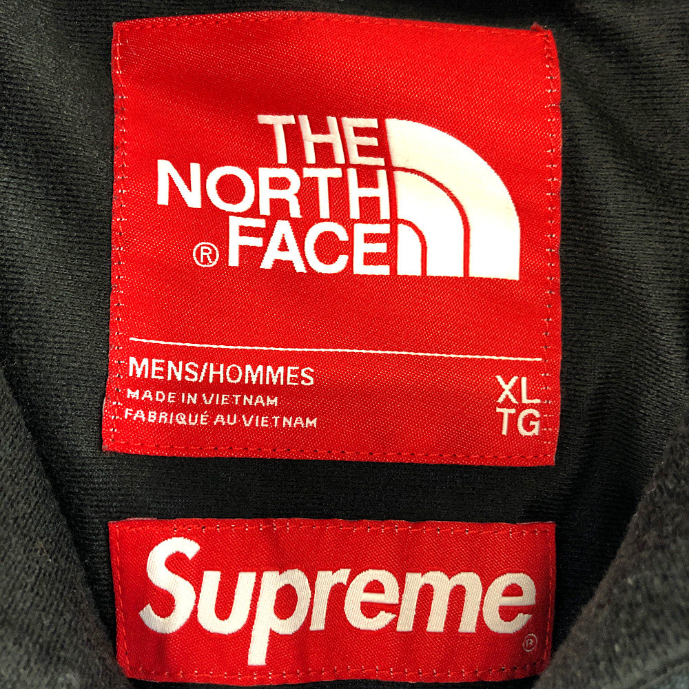Supreme シュプリーム 17AW NP61701I  × THE NORTHFACE ノースフェイス Mountain Parka 雪山 マウンテン パーカー ブルー系 ブラック系 XL【中古】