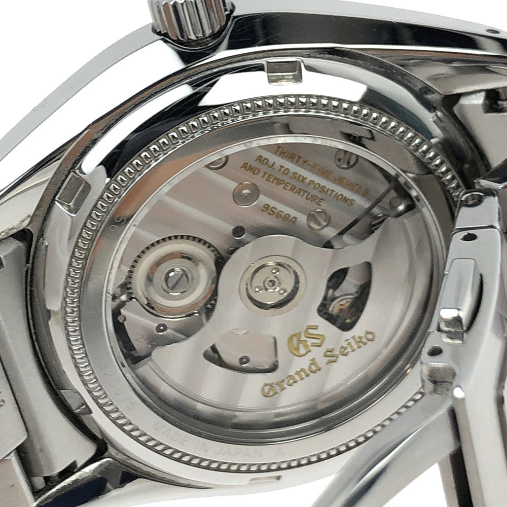 GRAND SEIKO グランドセイコー SBGR307 ヘリテージコレクション メカニカル 9S 自動巻 オートマチック シルバー系【美品】【中古】